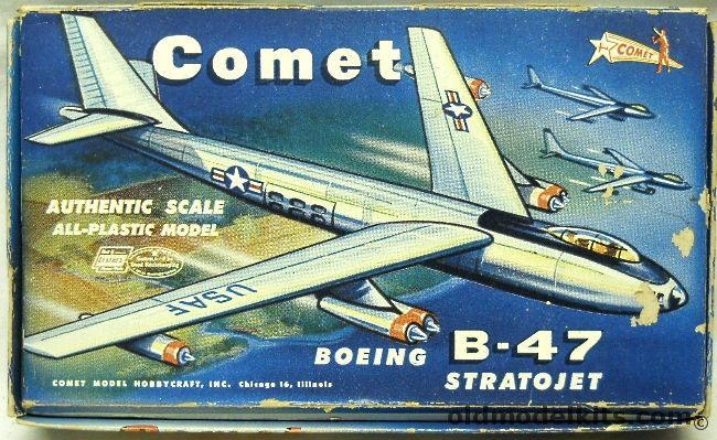 Comet 1/205 Boeing B-47 Stratojet, PL-22 plastic model kit